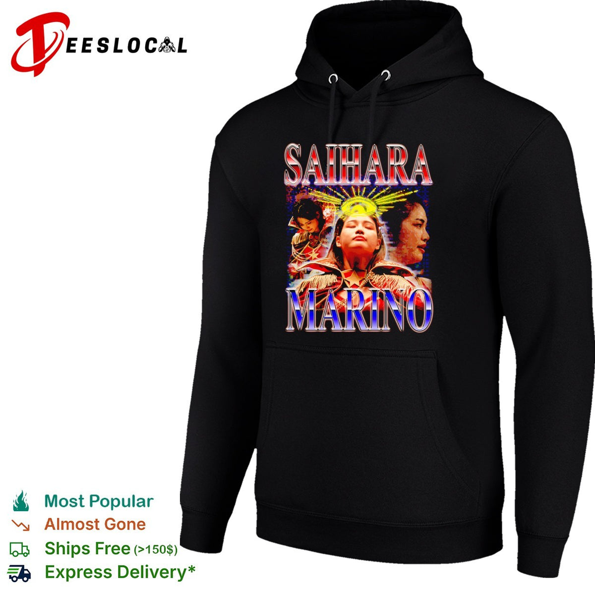 Saihara Marino Pro Wrestling Joshi Puroresu Japan Superstar Shirt