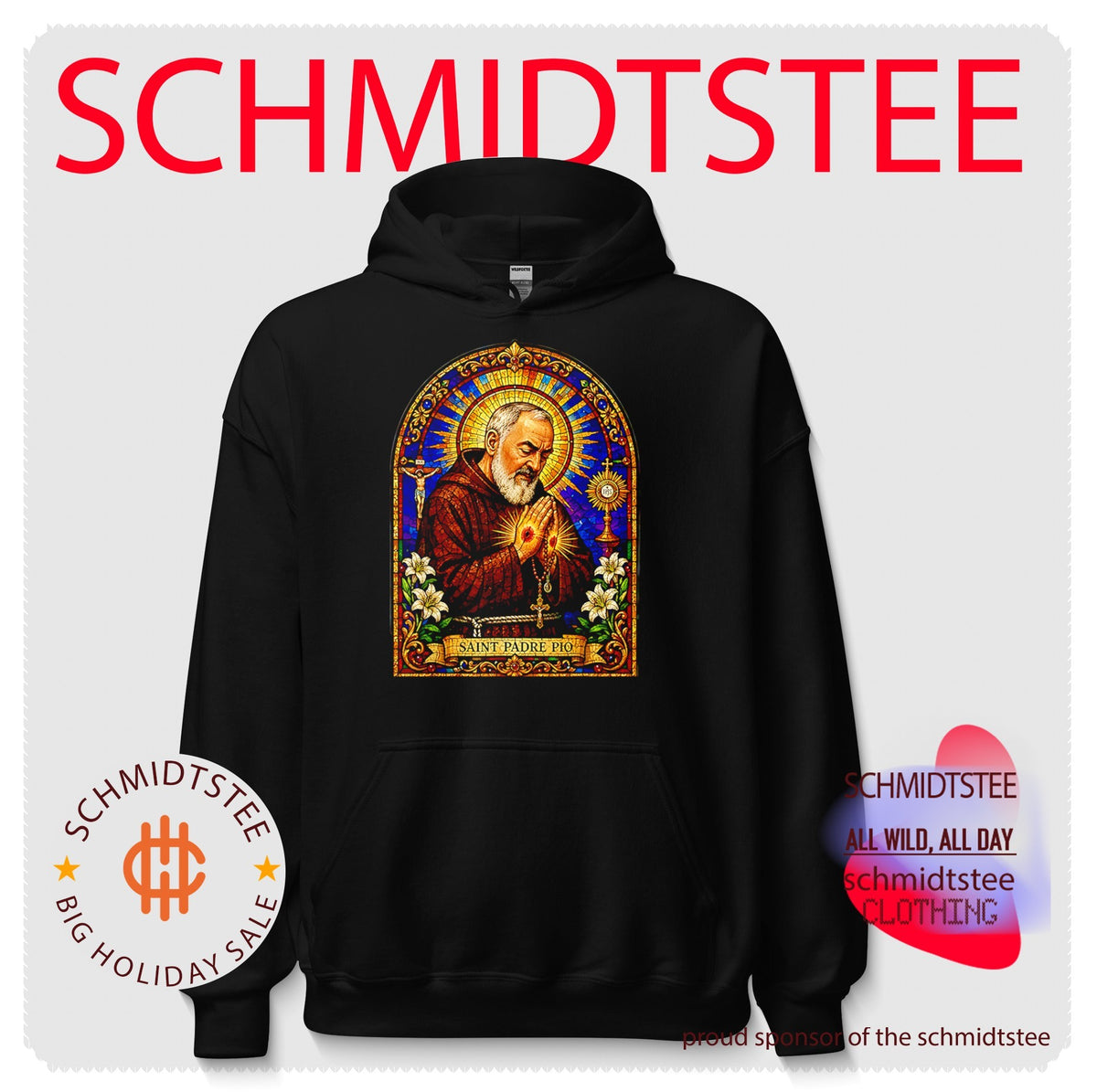 Saint Padre Pio Catholic Devotional Gothic vintage shirt