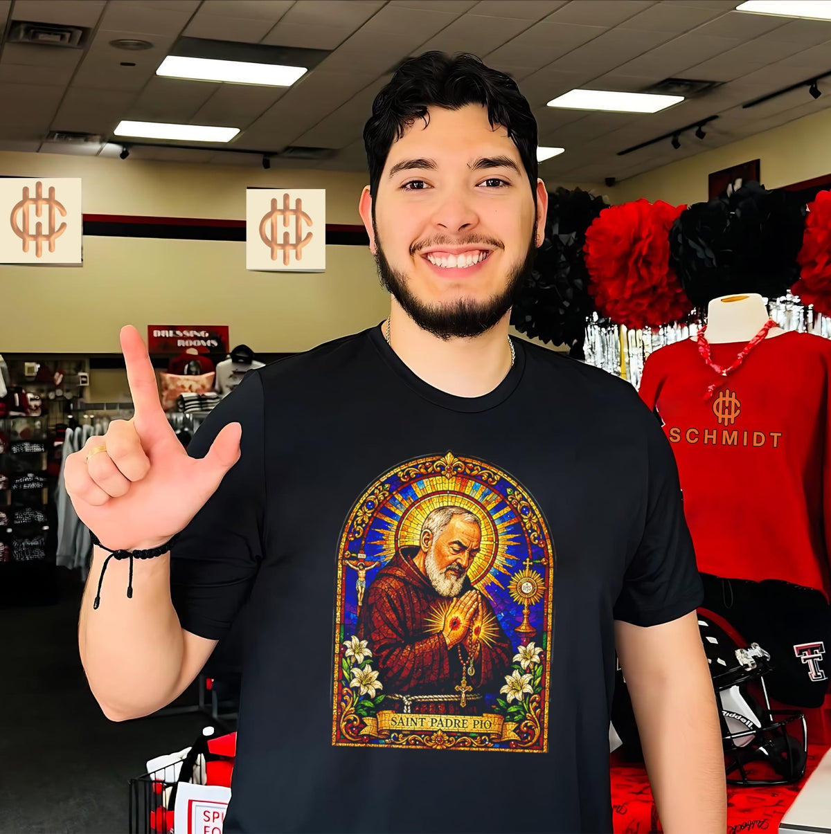 Saint Padre Pio Catholic Devotional Gothic vintage shirt
