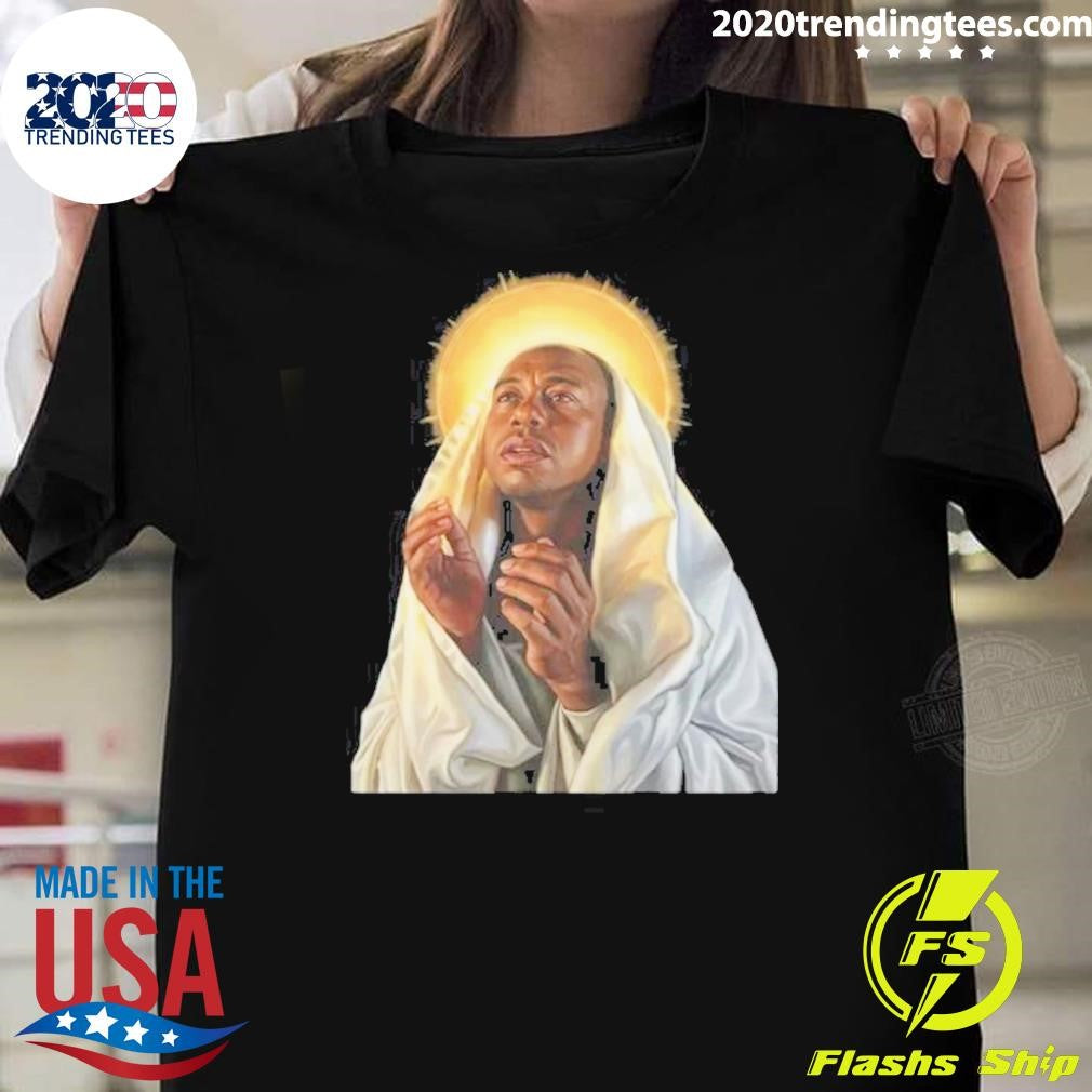 Saint Tiger Woods Mugshot 2026 Tee Shirt