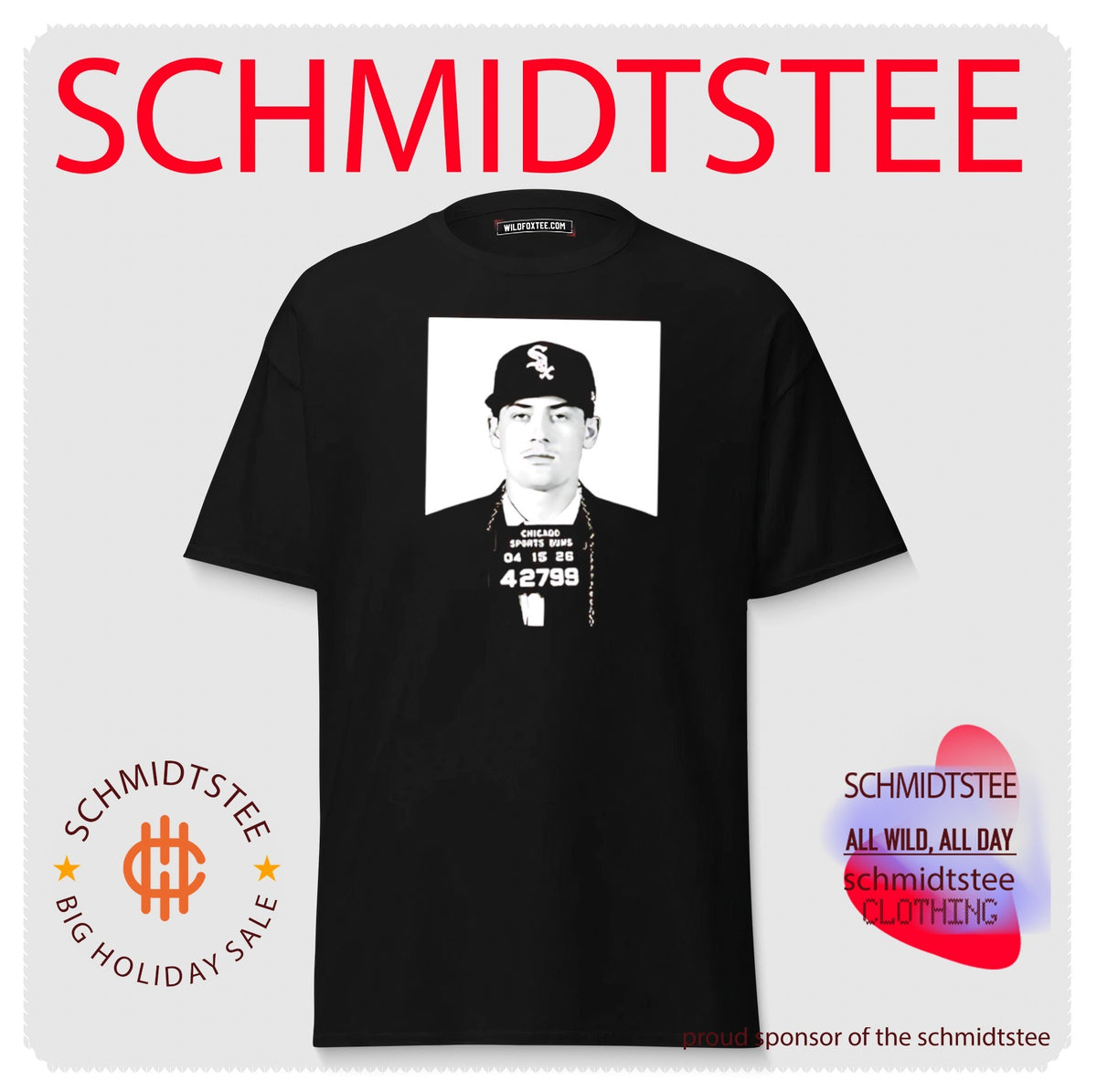 Sam Antonacci Chicago White Sox Mugshot shirt