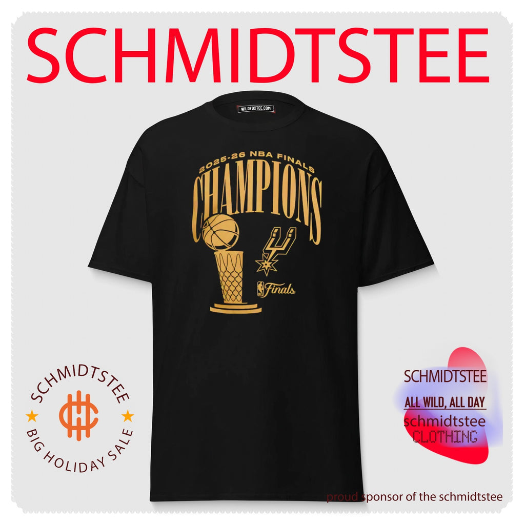 San Antonio Spurs 2025 2026 NBA Finals Champions shirt