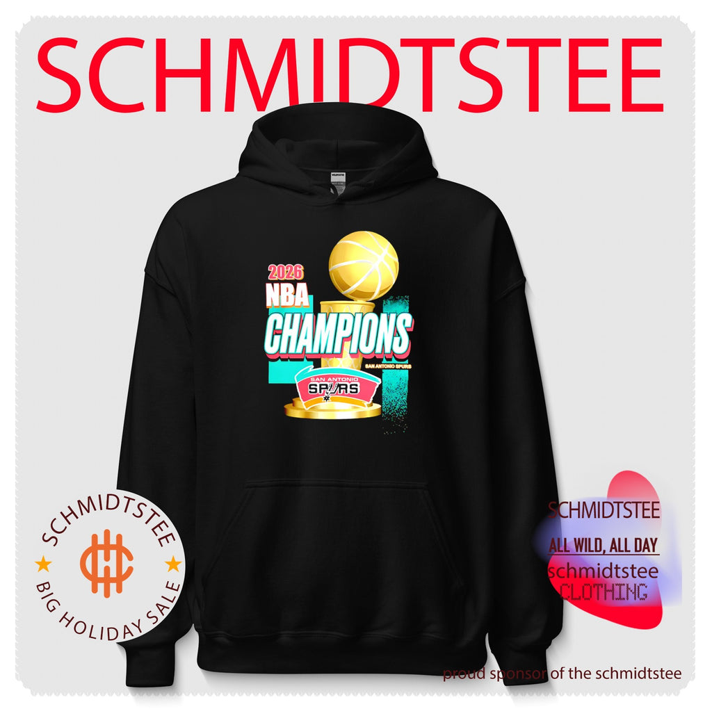 San Antonio Spurs 2026 NBA Champions trophy shirt