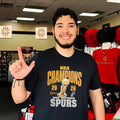 San Antonio Spurs 2026 NBA Cup Champions Gold Trophy shirt