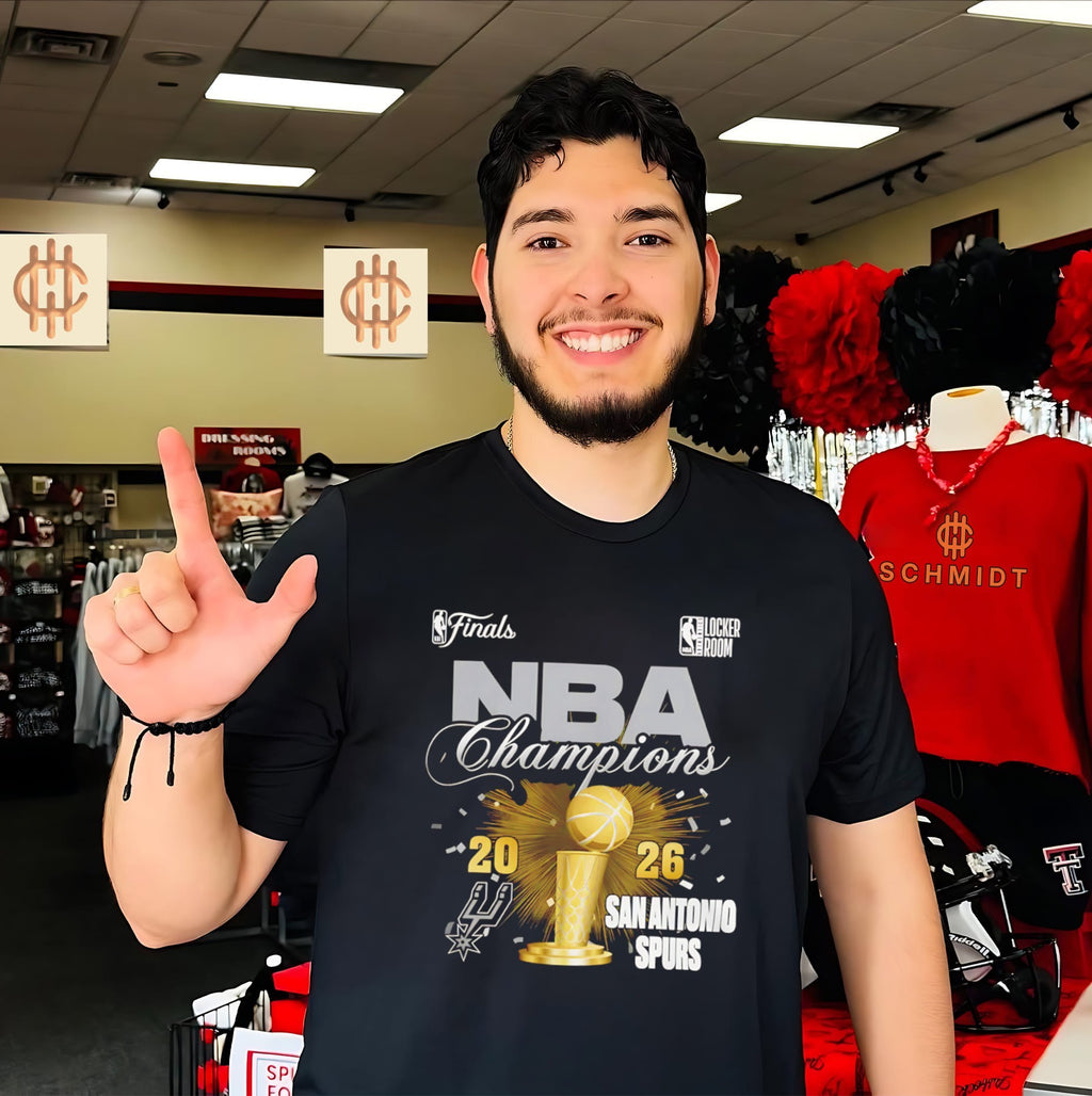 San Antonio Spurs 2026 NBA Finals Champions Locker Room trophy shirt