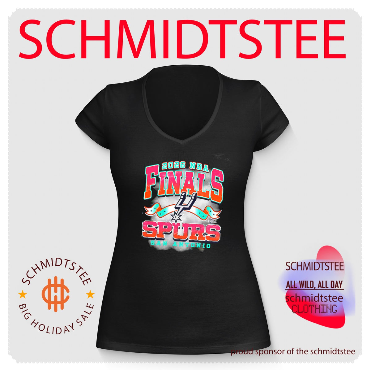 San Antonio Spurs 2026 NBA Finals Plus shirt