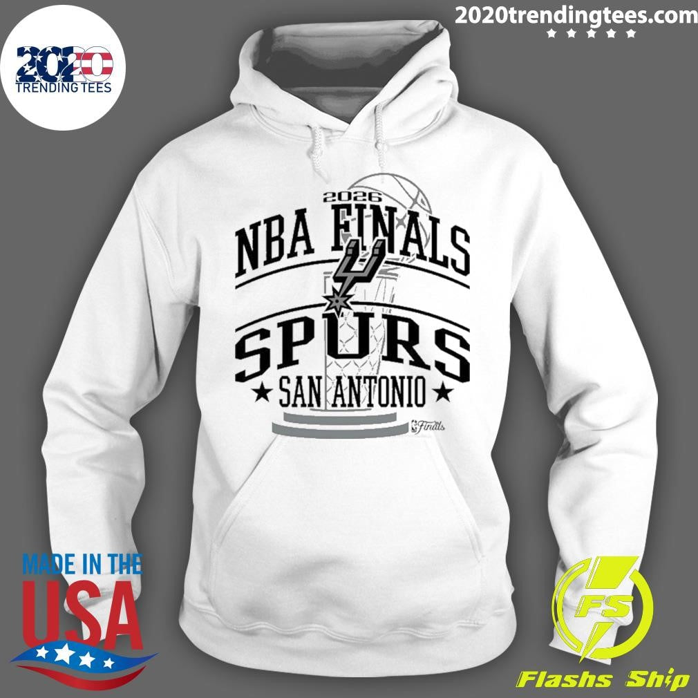 San Antonio Spurs 2026 Nba Finals No Regrets Urban Trophy Shirt
