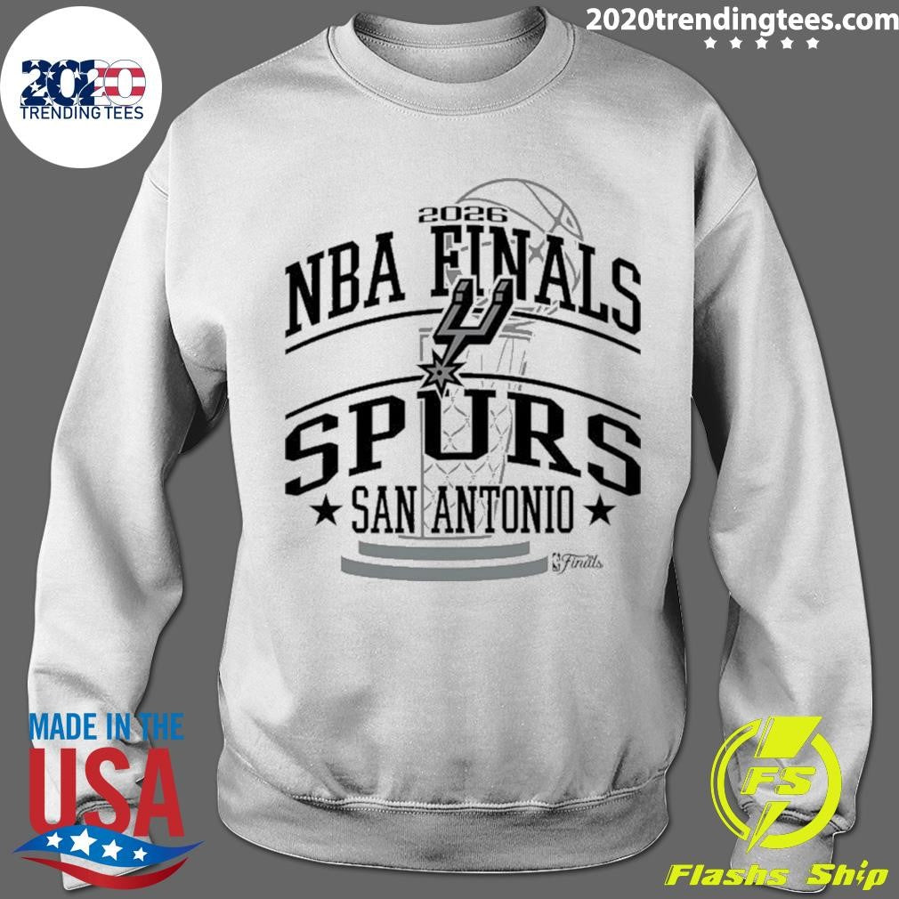 San Antonio Spurs 2026 Nba Finals No Regrets Urban Trophy Shirt