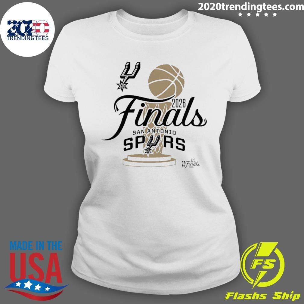 San Antonio Spurs 2026 Nba Finals Trophy Shirt