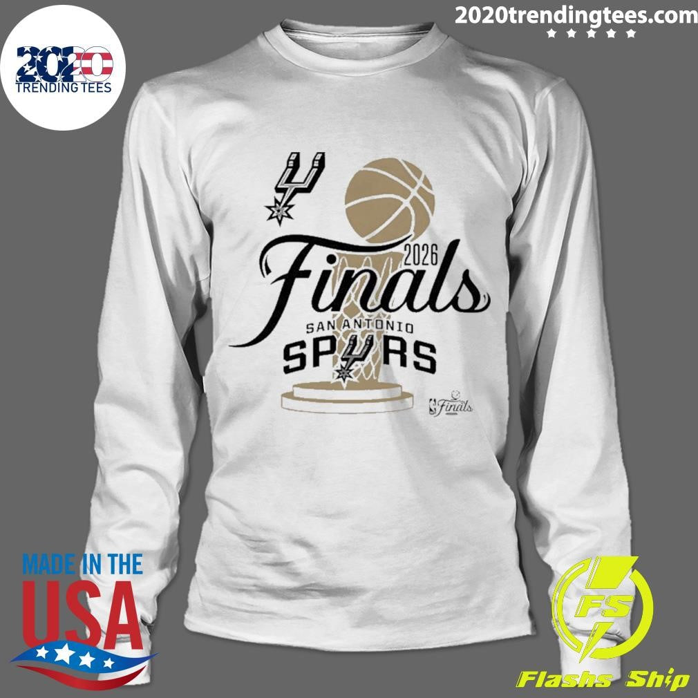 San Antonio Spurs 2026 Nba Finals Trophy Shirt