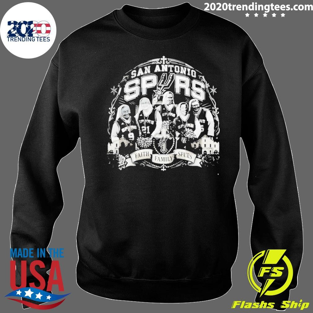 San Antonio Spurs 2026 Playoffs Spurs Nuns Faith Family Spurs Graphic Go Spurs Go Shirt