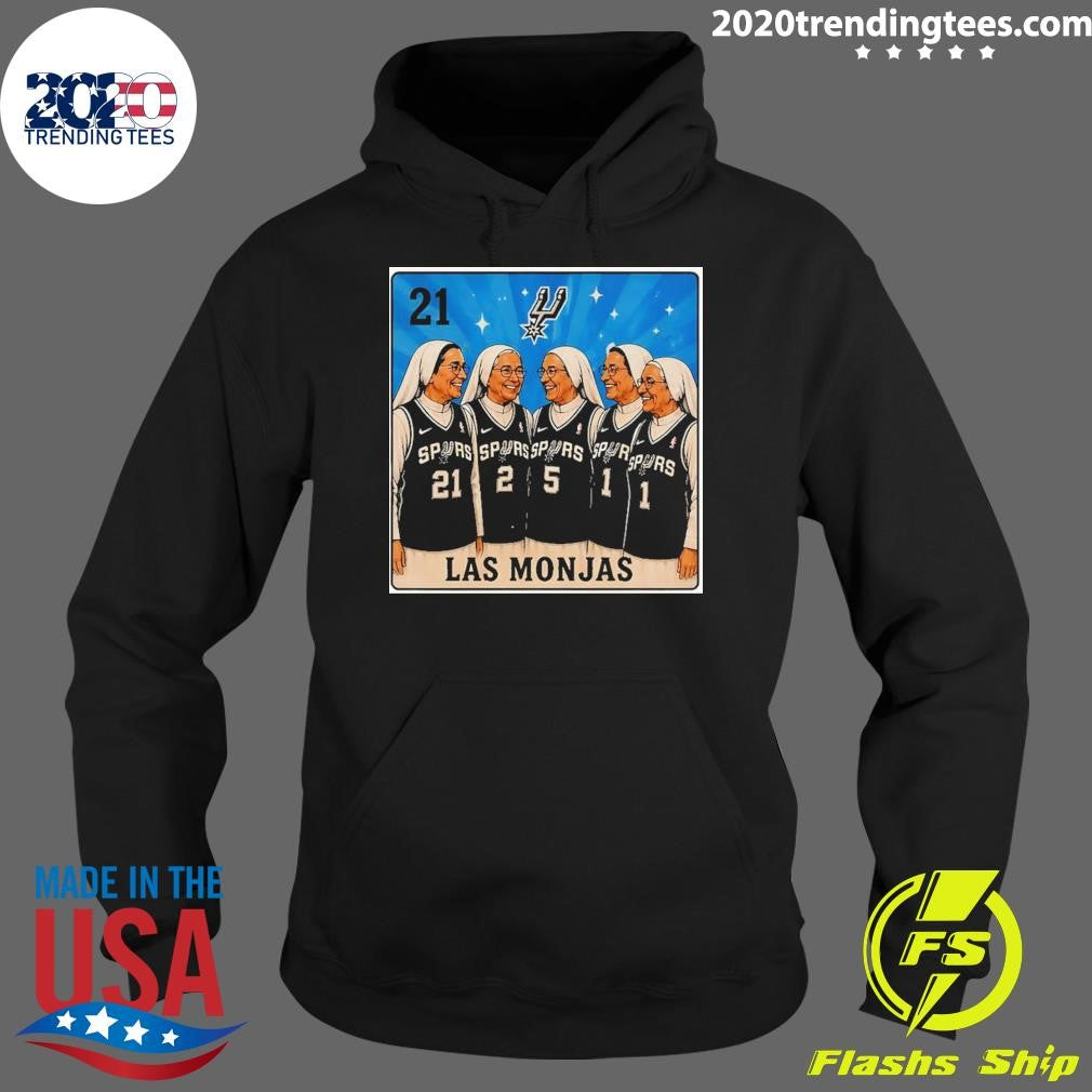 San Antonio Spurs 2026 Playoffs Spurs Nuns Las Monjas Card Shirt