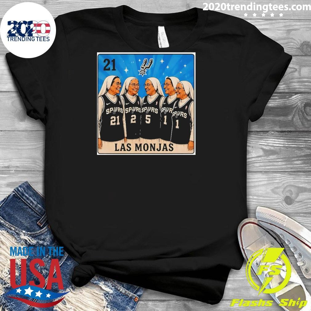 San Antonio Spurs 2026 Playoffs Spurs Nuns Las Monjas Card Shirt