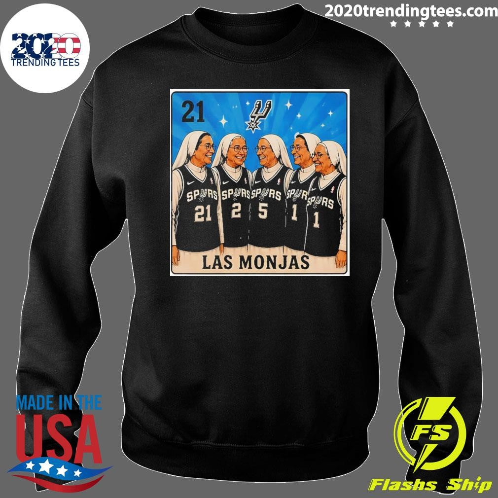 San Antonio Spurs 2026 Playoffs Spurs Nuns Las Monjas Card Shirt