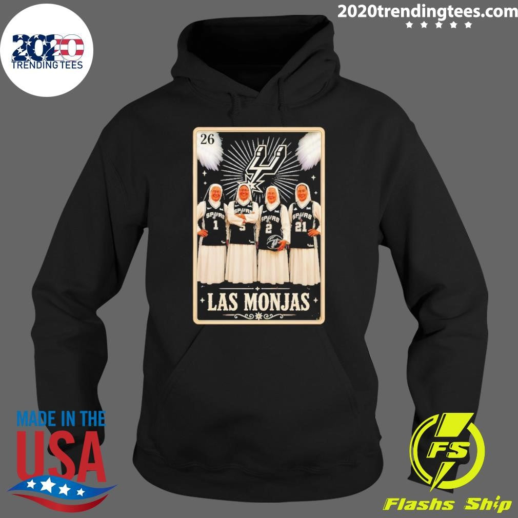 San Antonio Spurs 2026 Playoffs Spurs Nuns Loteria Las Monjas Card Shirt
