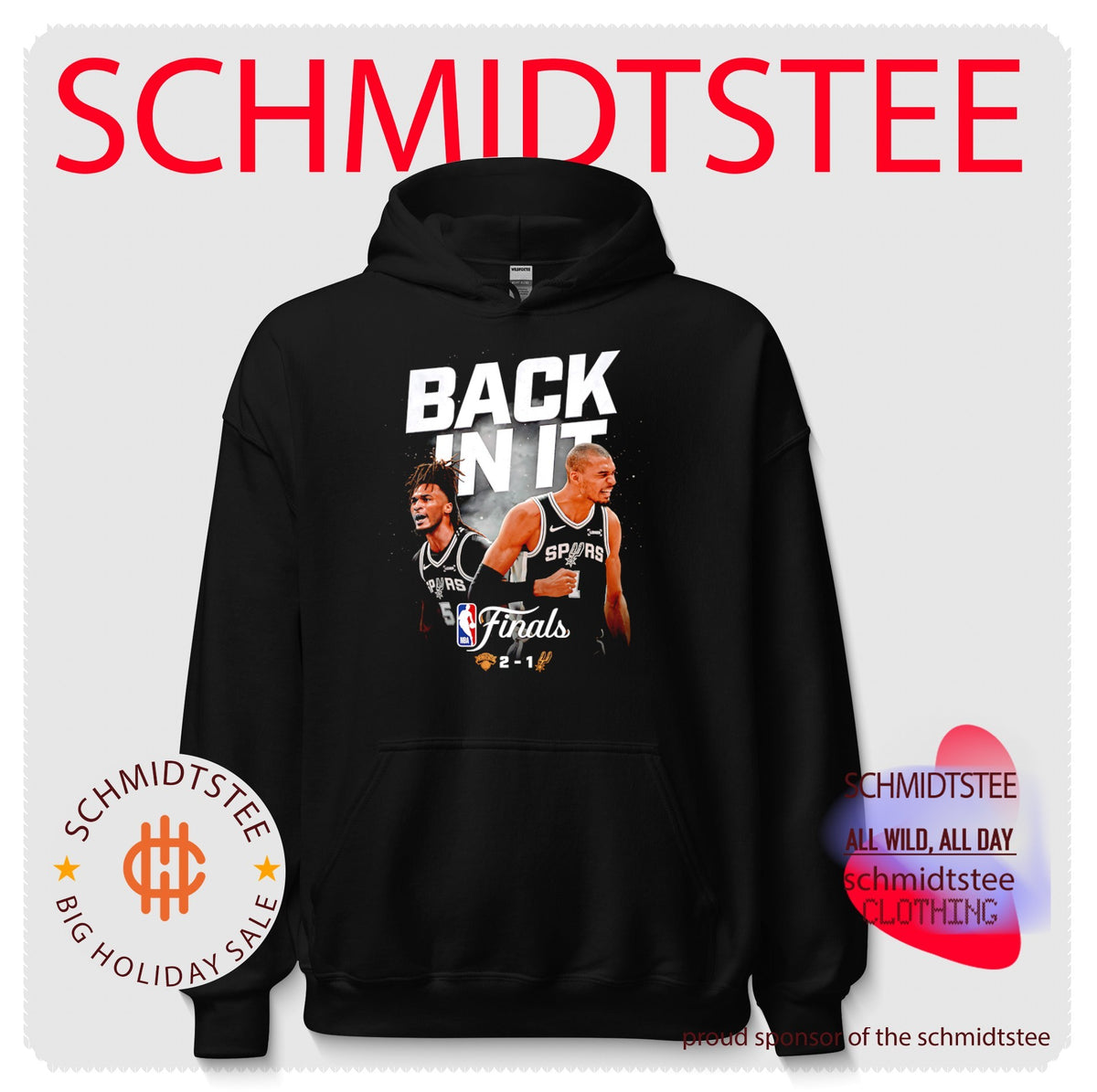 San Antonio Spurs Back In It 1-2 Knicks shirt