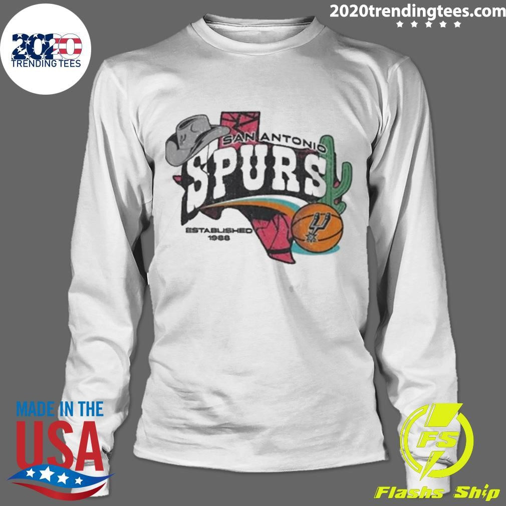 San Antonio Spurs Basketball 2026 Playoffs Texas Call Outs Established 1988 Shirt
