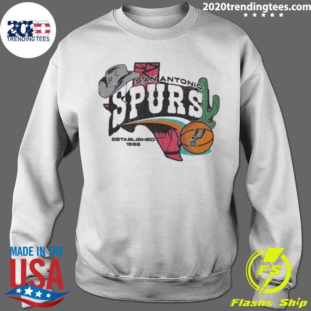 San Antonio Spurs Basketball 2026 Playoffs Texas Call Outs Established 1988 Shirt