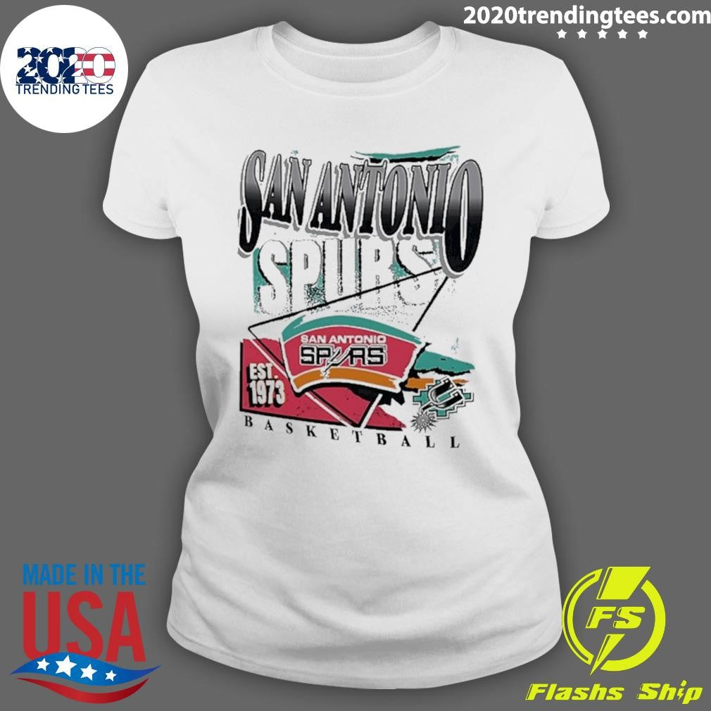 San Antonio Spurs Basketball Est 1973 Graphic Shirt