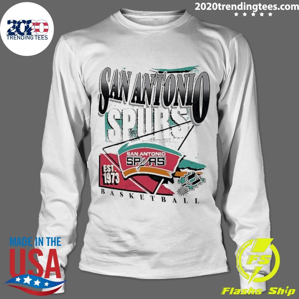 San Antonio Spurs Basketball Est 1973 Graphic Shirt