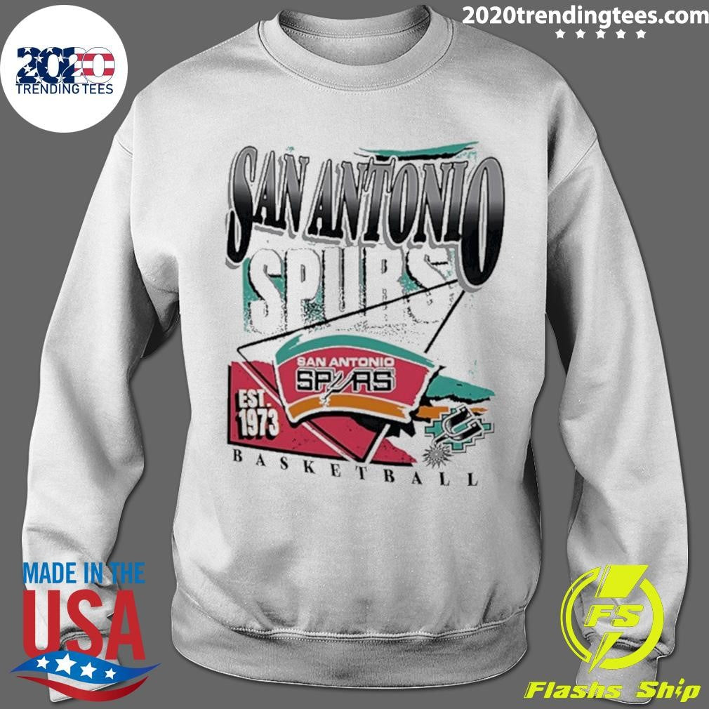 San Antonio Spurs Basketball Est 1973 Graphic Shirt