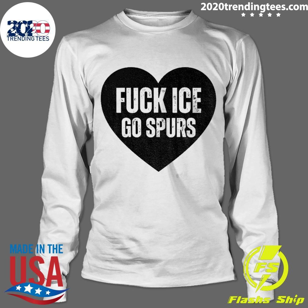 San Antonio Spurs Basketball Fuck Ice Go Spurs 2026 Lover Shirt