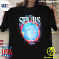 San Antonio Spurs Basketball Nba Galaxy Playoffs 2026 Shirt