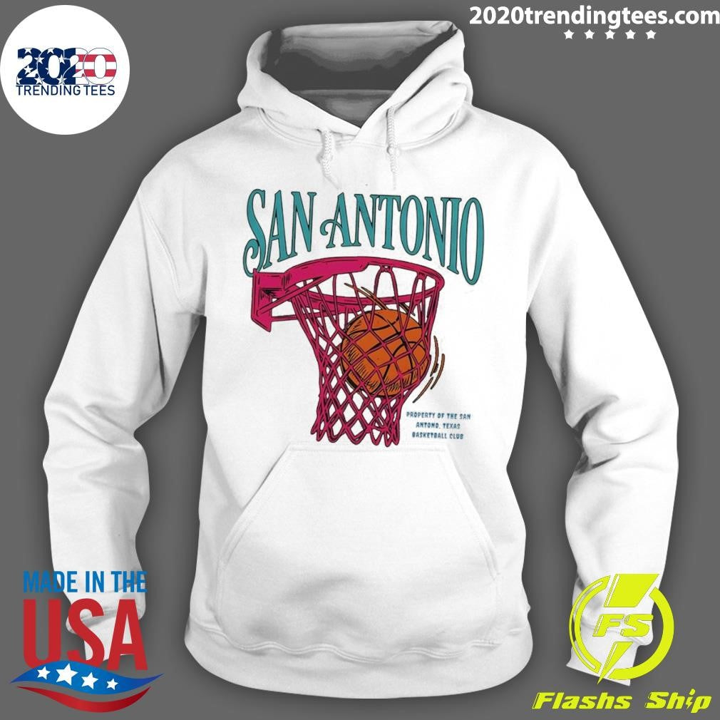 San Antonio Spurs Basketball Nba Property Of The San Antonio Texas Basketball Club 2026 Shirt