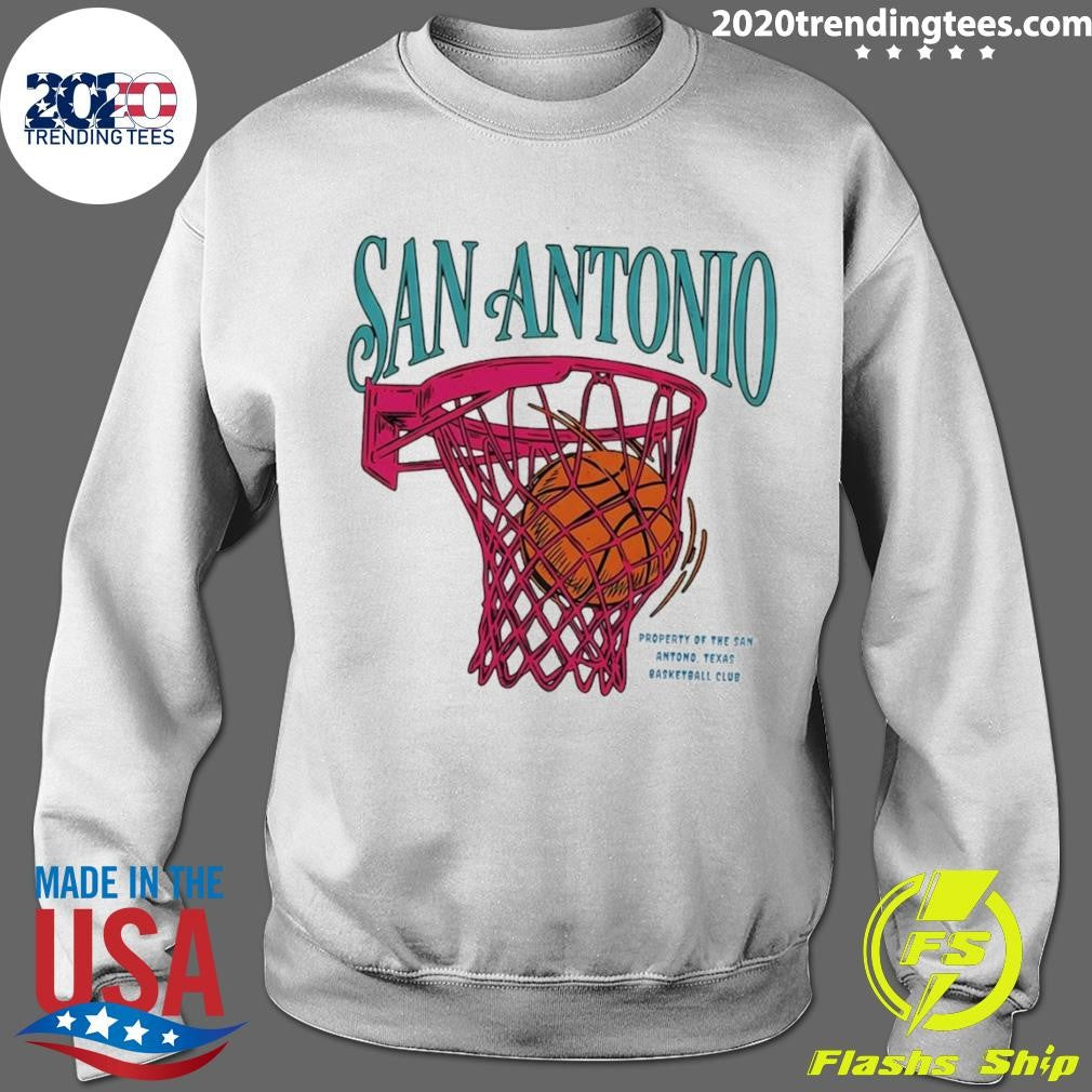 San Antonio Spurs Basketball Nba Property Of The San Antonio Texas Basketball Club 2026 Shirt