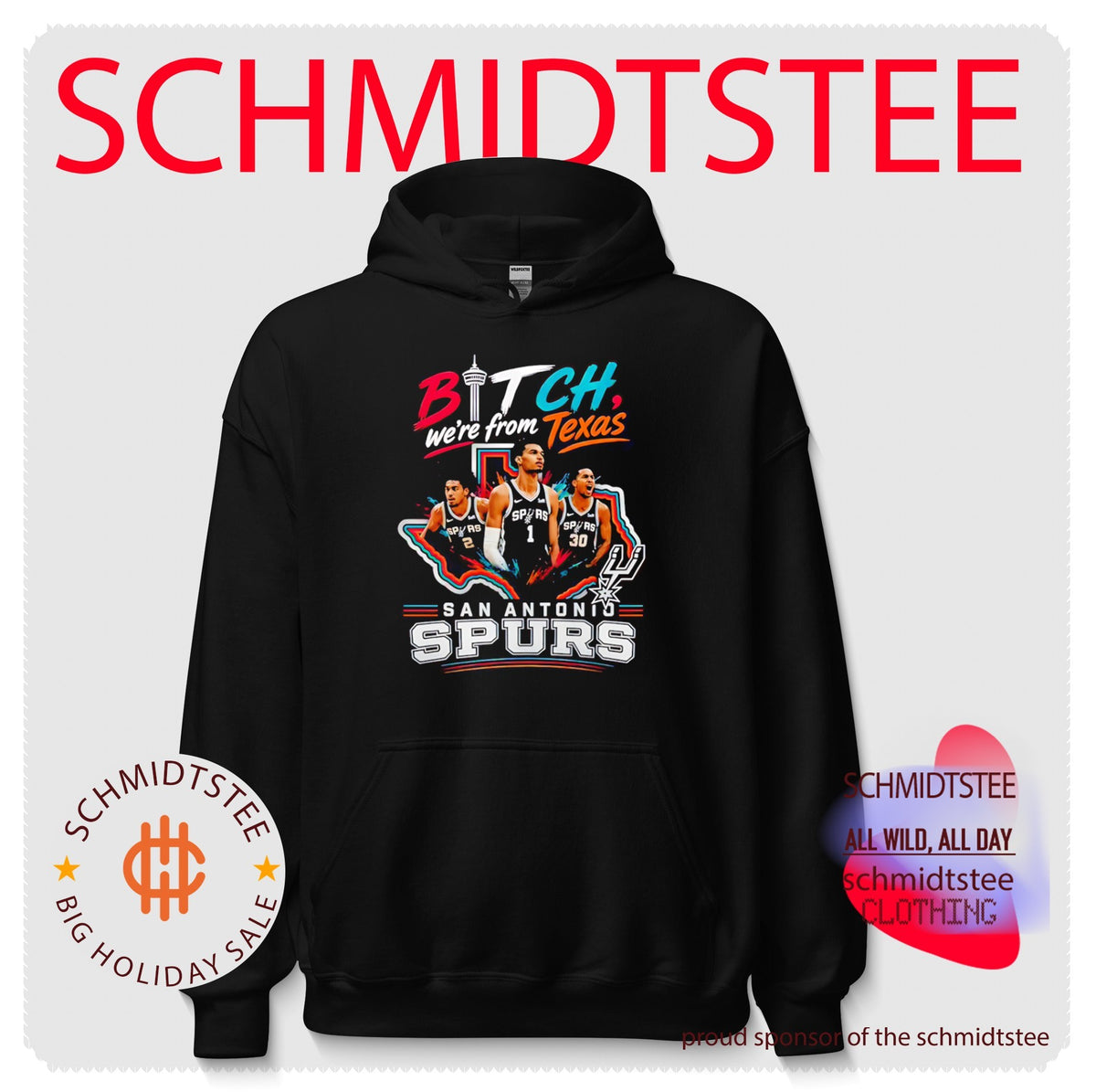 San Antonio Spurs Bitch We’re from Texas shirt