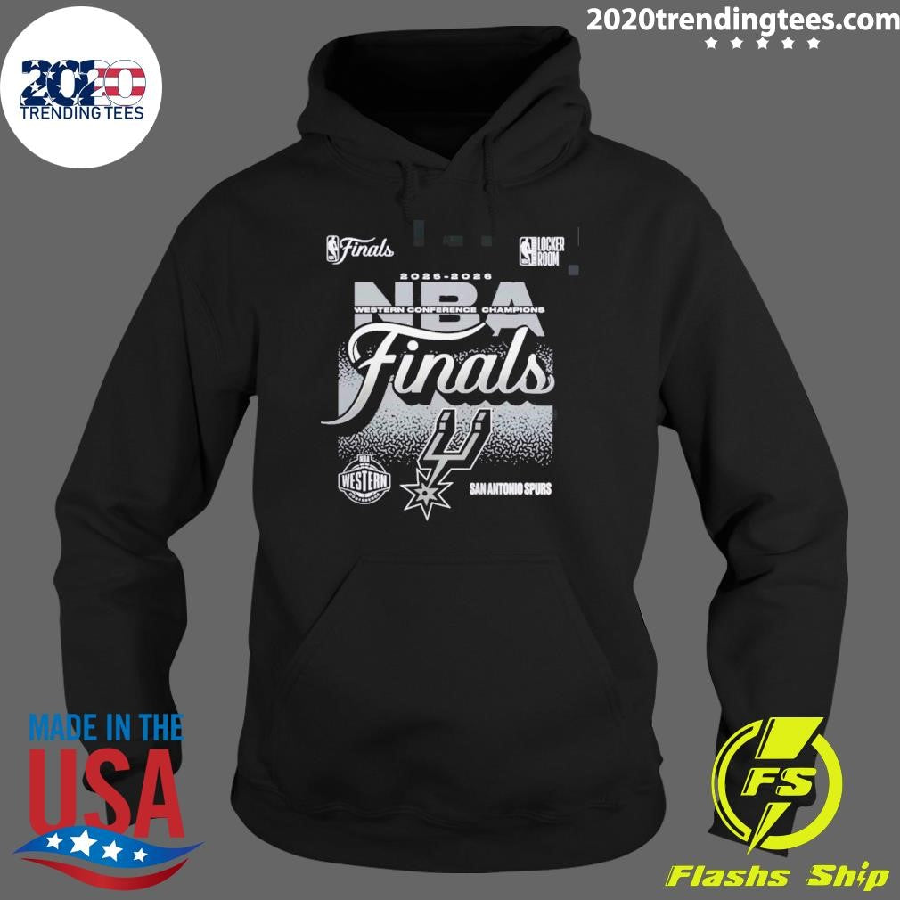 San Antonio Spurs Fanatics 2025-2026 NBA Western Conference Champions Shirt