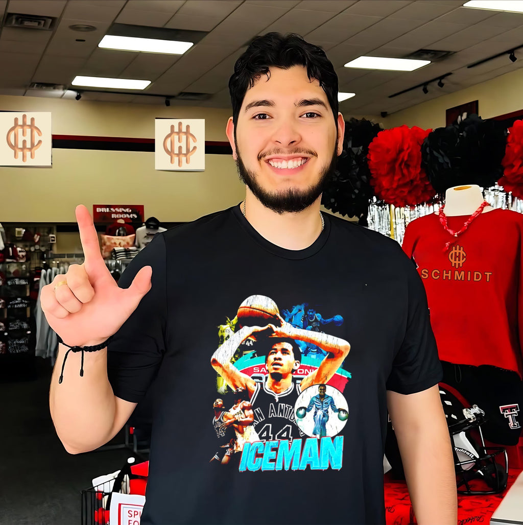 San Antonio Spurs George Gervin iceman retro shirt