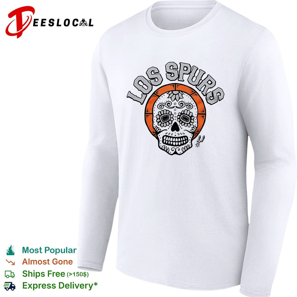 San Antonio Spurs Los sugar skull shirt