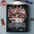 San Antonio Spurs NBA 2026 Southwest Division Champions Home Decor Poster Canvas