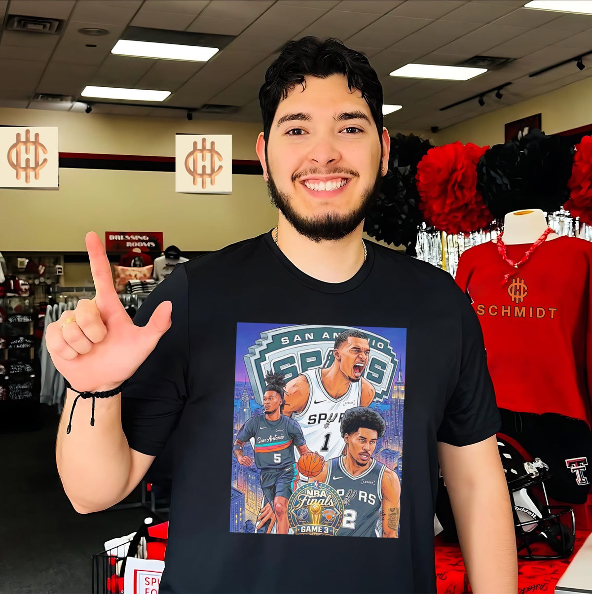 San Antonio Spurs NBA Finals Game 3 graphic shirt
