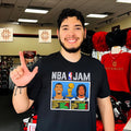 San Antonio Spurs NBA Jam Wembanyama and Castle graphic shirt