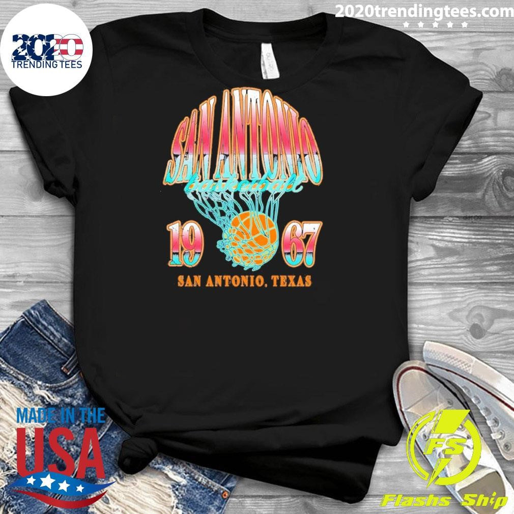 San Antonio Spurs Nba Basketball 1967 San Antonio Texas Shirt