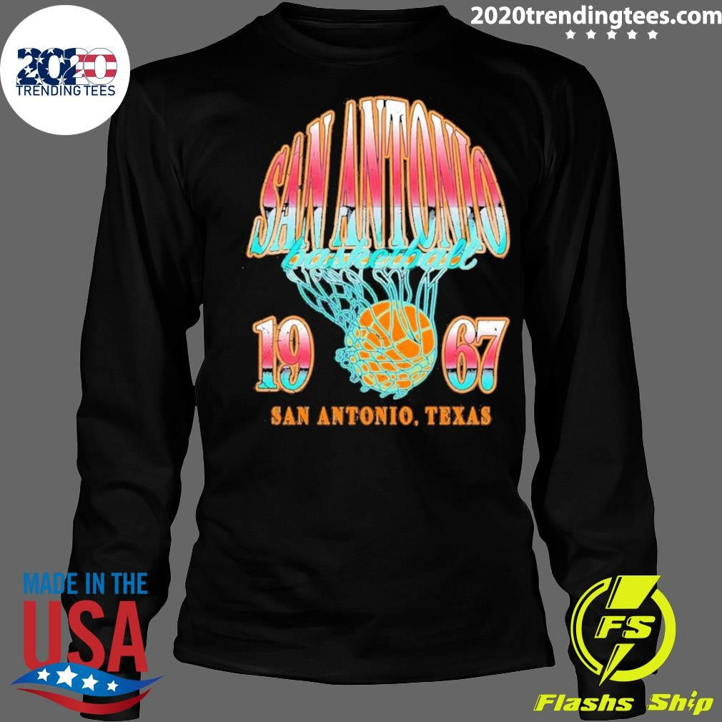 San Antonio Spurs Nba Basketball 1967 San Antonio Texas Shirt