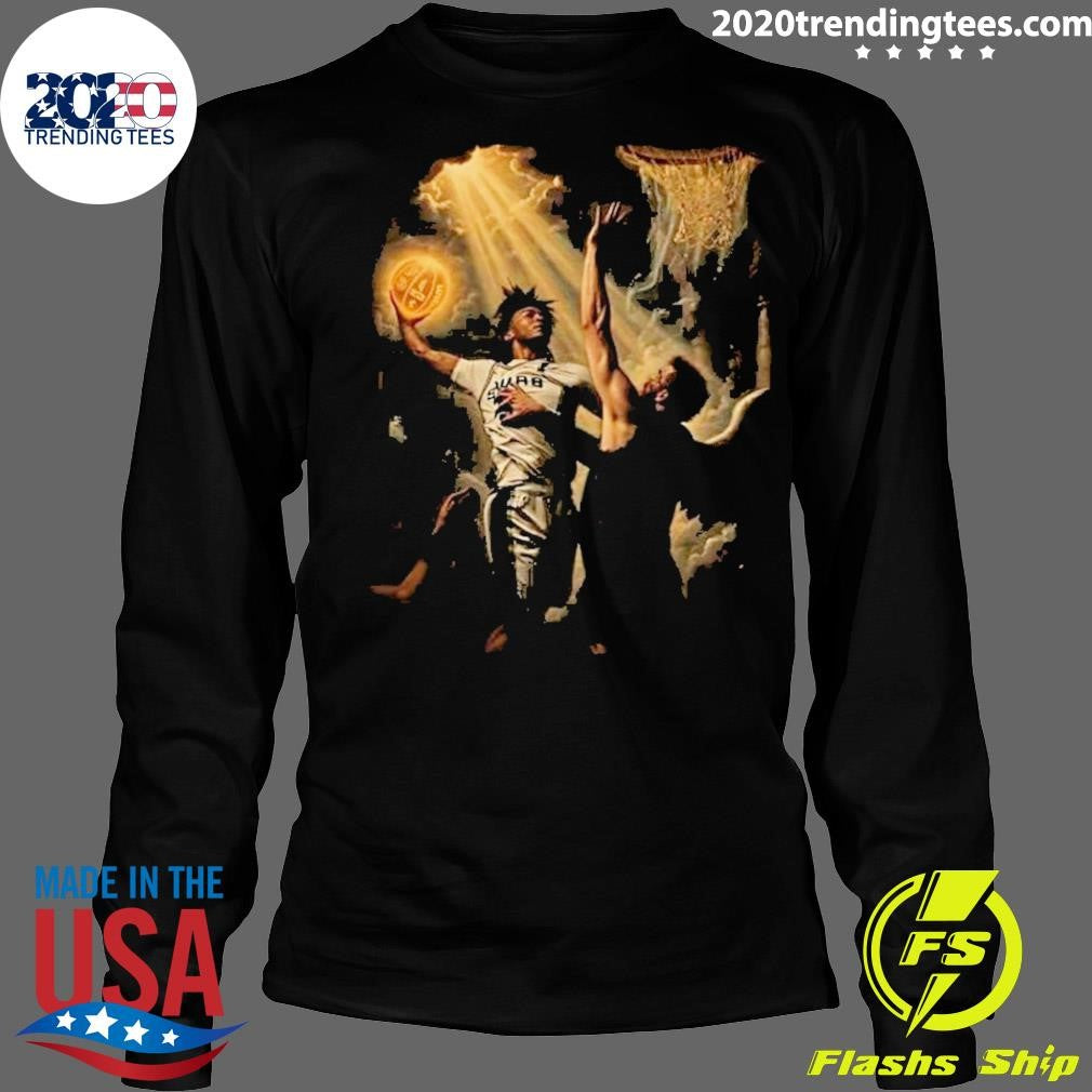 San Antonio Spurs Nba Playoffs Player Dunk Shirt