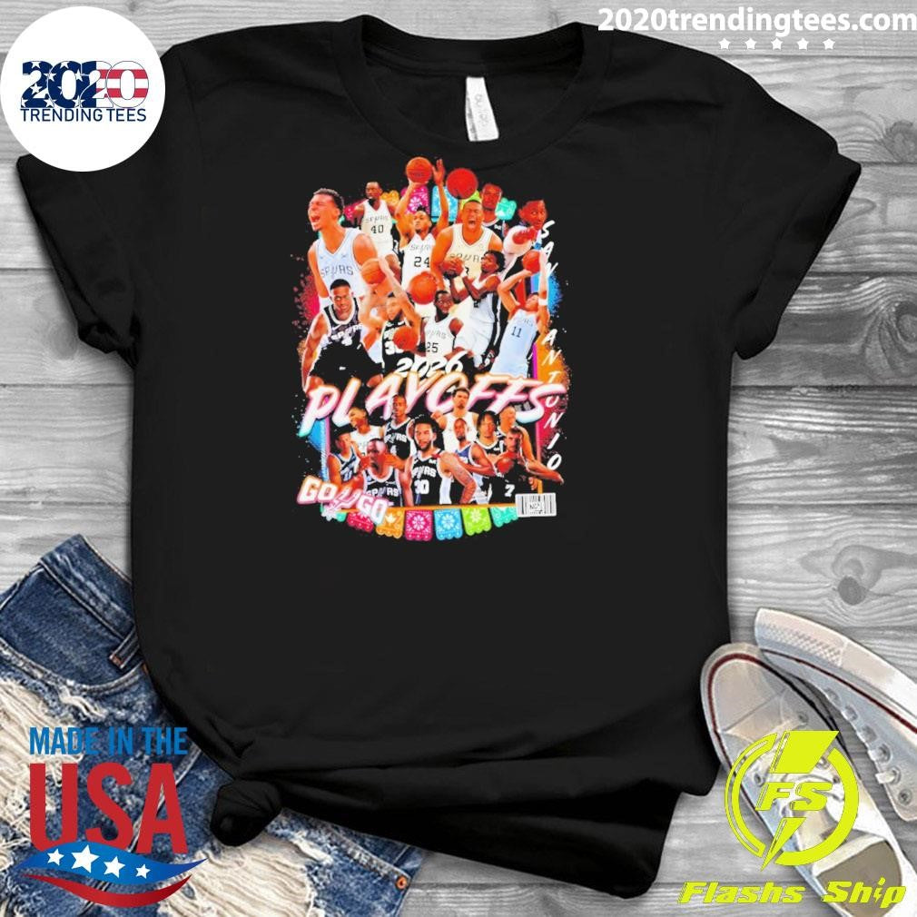 San Antonio Spurs Playoff Nba Basketball Go Spurs Go 2026 Shirt