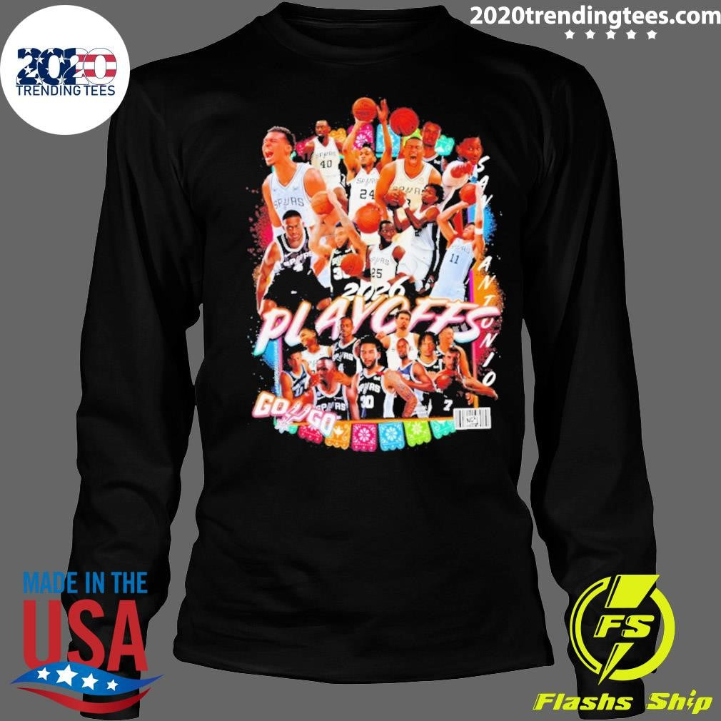 San Antonio Spurs Playoff Nba Basketball Go Spurs Go 2026 Shirt