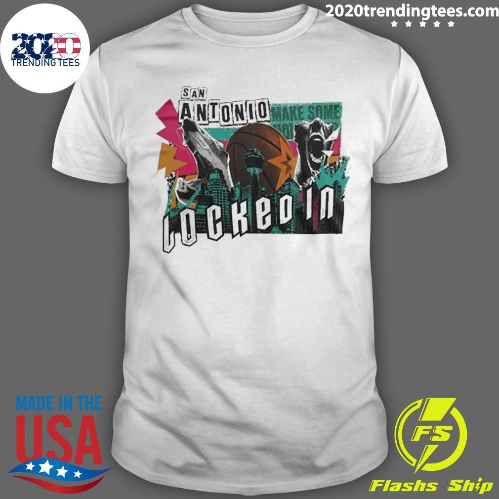 San Antonio Spurs Playoffs Locked In 2026 Shirt