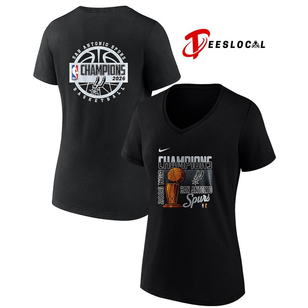 San Antonio Spurs Southwest Division champs trophy logo shirt
