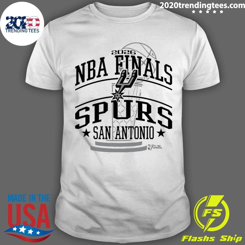 San Antonio Spurs Stadium Essentials 2026 NBA Finals No Regrets Urban Shirt
