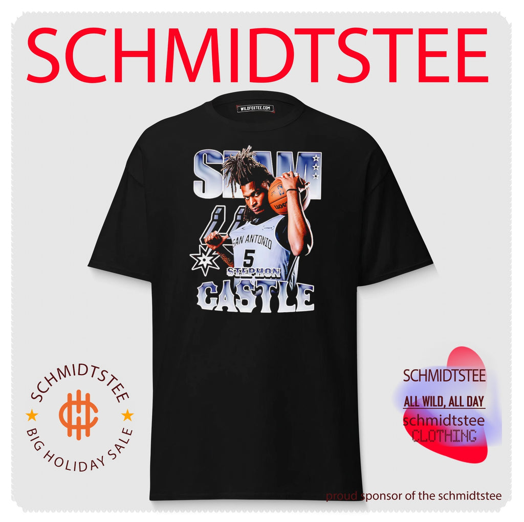San Antonio Spurs Stephon Castle SLAM Remix shirt