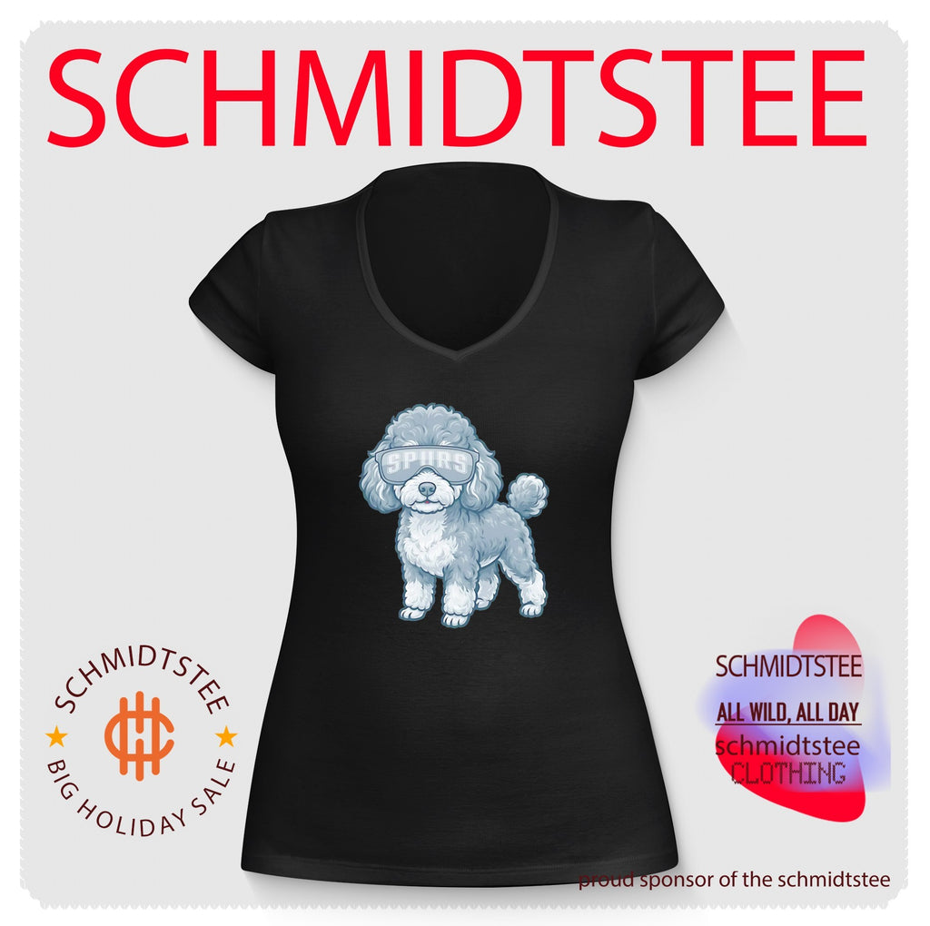 San Antonio Spurs Teacup Poodle cartoon shirt