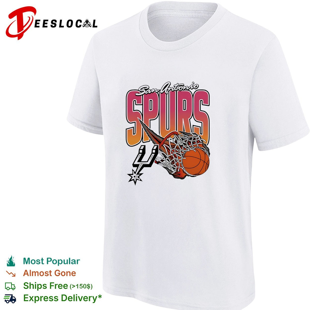 San Antonio Spurs Teal On Fire shirt