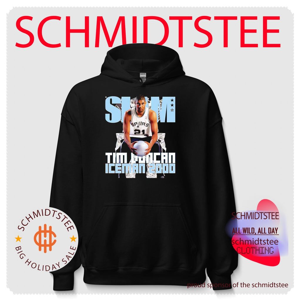 San Antonio Spurs Tim Duncan SLAM Hardwood Classics Cover shirt