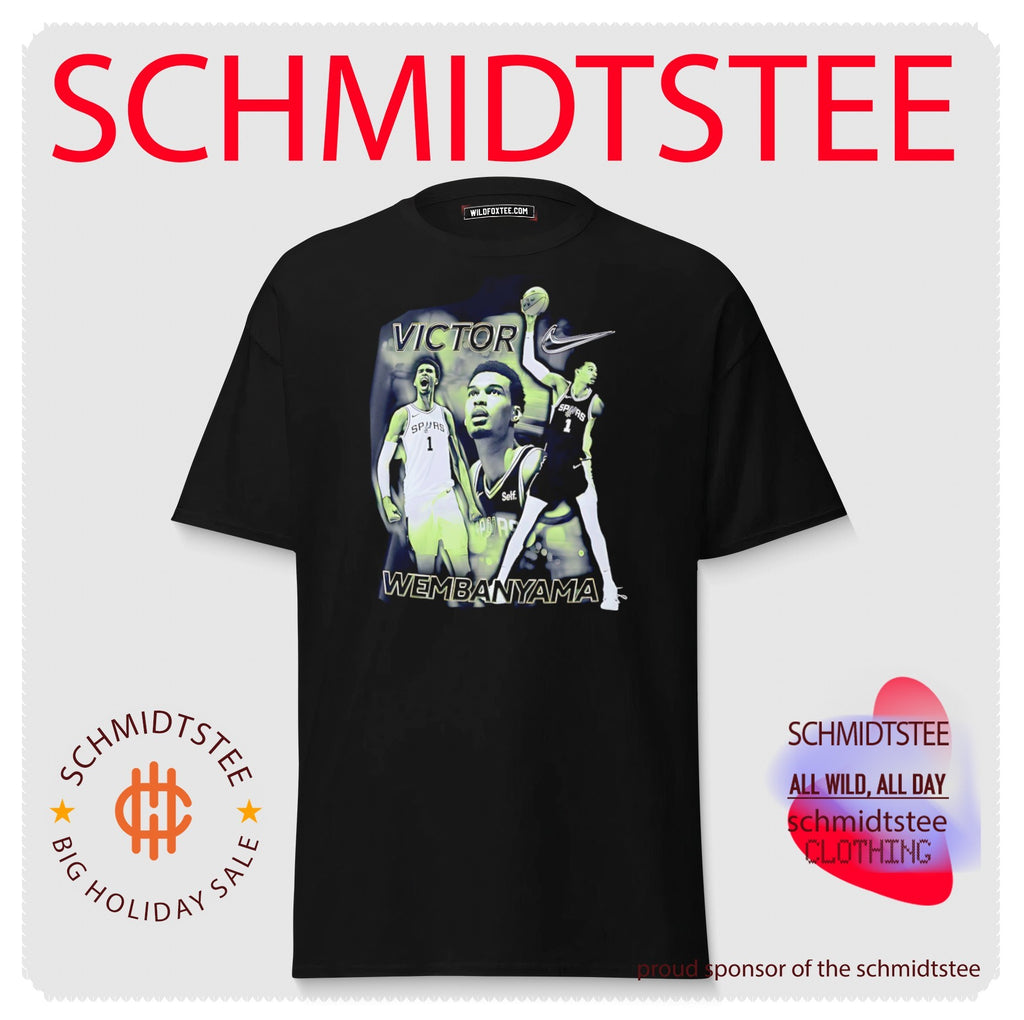San Antonio Spurs Victor Wembanyama playing moments shirt