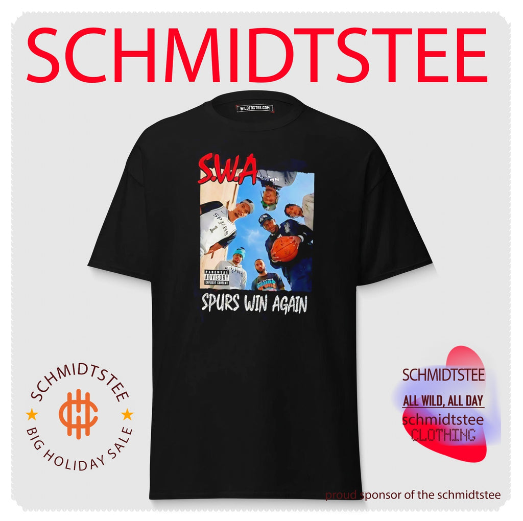 San Antonio Spurs With Attitude vintage rap inspired shirt